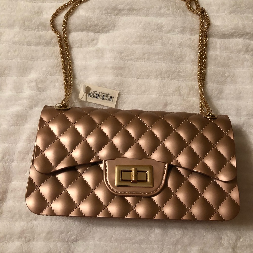 INSPIRED RUBBER HANDBAG
